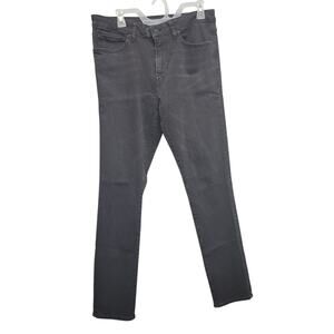 Express Mens 32x32 Stretch Cotton Spandex Black Skinny Denim Jeans